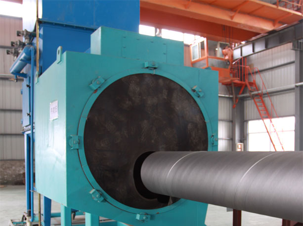 防腐鋼管生產(chǎn)車(chē)間